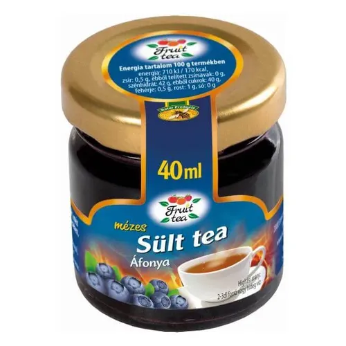 Ceai Copt cu Miere și Afine, 40ml | Fruit Tea