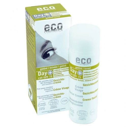Cremă de Zi Hidratantă Nuanțatoare cu Protecție Solară FPS15, 50ml | Eco Cosmetics Eco Cosmetics Eco Cosmetics imagine 2022