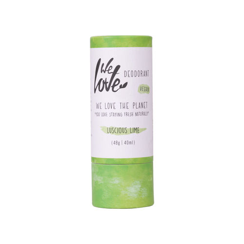Deodorant Natural Stick – Luscious Lime – Vegan, 48g | We Love The Planet viataverdeviu.ro imagine noua marillys.ro