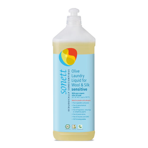 Detergent ecologic lichid pt lana si matase neutru, 1l | Sonett Sonett imagine noua