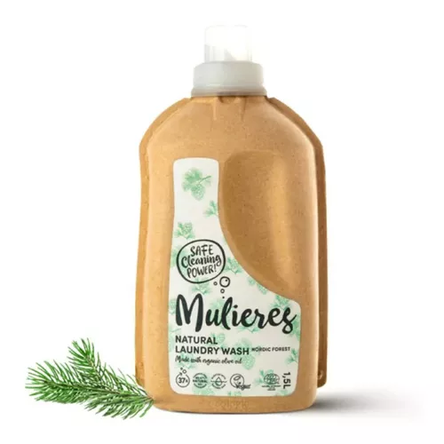 Detergent pentru rufe cu 99% ingrediente naturale Nordic Forest, 1.5L | Mulieres 1.5L imagine noua marillys.ro