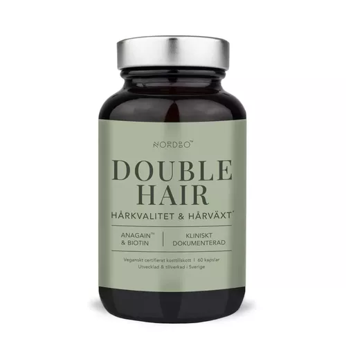 Double Hair - Regenerare Păr - Vegan - 60 capsule | Nordbo