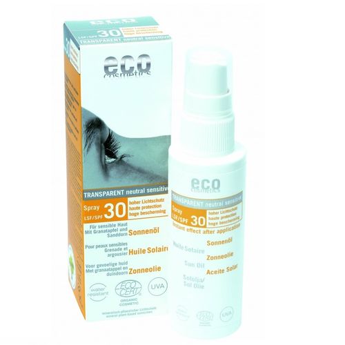 Ulei de Plajă Bio Pentru Față și Corp cu Protecție Solară Înaltă FPS30, 50ml | Eco Cosmetics Eco Cosmetics imagine noua