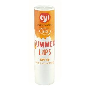 Balsam de Buze Bio Summer Lips cu Protecție Solară FPS 20, 4g ey! | Eco Cosmetics Eco Cosmetics imagine noua reduceri 2022