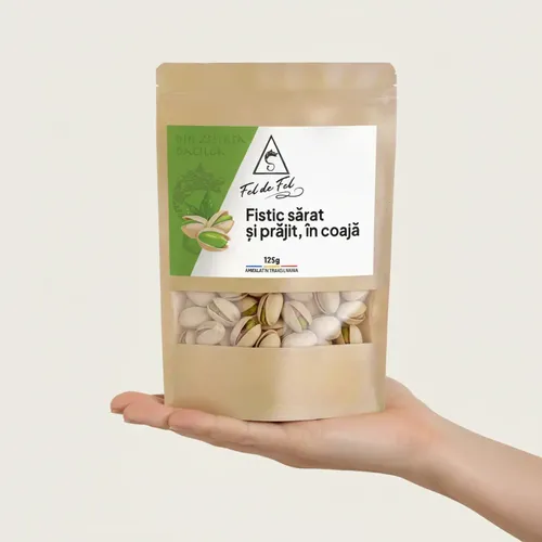Fistic sărat și prăjit în coajă, 125g | Dacica Fel de Fel