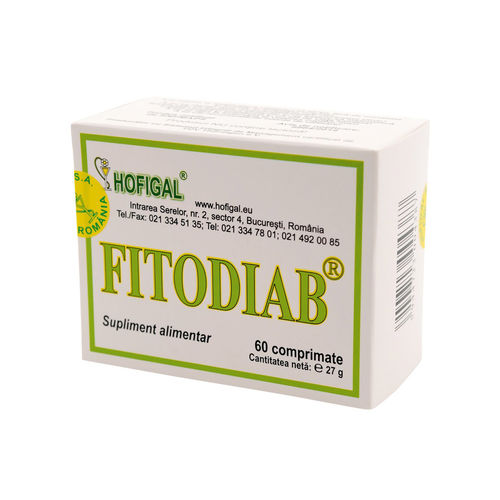 Fitodiab, 60 tablete | Hofigal Hofigal Comprimate şi Capsule