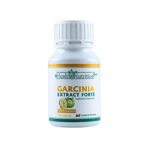 Garcinia Extract Forte, 100% naturala, 180 capsule | Health Nutrition Pret Mic Health Nutrition imagine noua