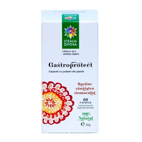 Gastroprotect 500mg, 60 capsule | Steaua Divină 500mg