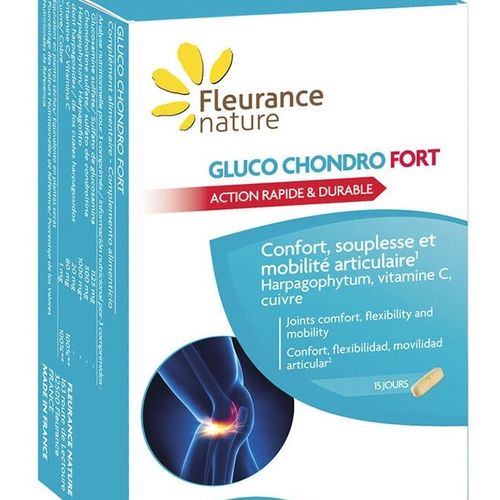 GLUCO CHONDRO FORT – Supliment alimentar, 45 comprimate | Fleurance Nature Fleurance Nature Fleurance Nature imagine 2022