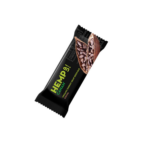 Baton Hemp Up Cânepă cu Cacao ECO, 48g | Canah Canah Biscuiți și Gustări