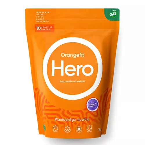 Hero – mic dejun cu aromă de afine, 1kg | Orangefit Pret Mic Orangefit imagine noua