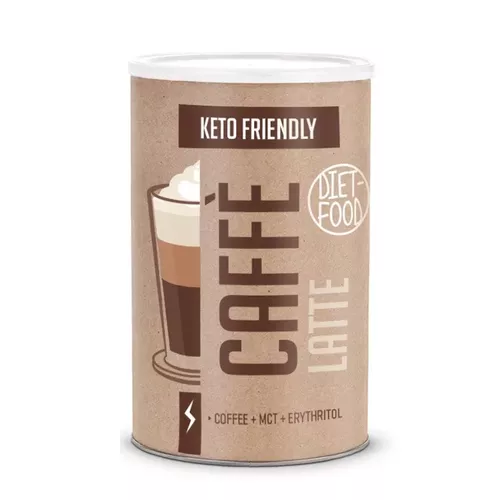 Keto Cofee Latte, Băutură Vegană cu Cafea și Ulei MCT, 300g | Diet-Food