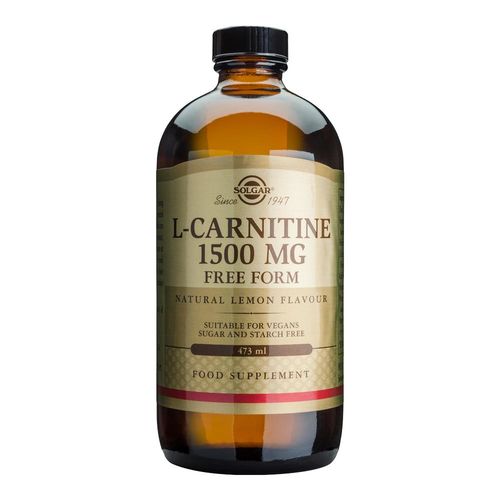 L-CARNITINE (Aminoacid L-carnitina) 1500mg lichid, 473ml | Solgar SOLGAR imagine noua reduceri 2022