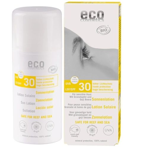 Loțiune Fluidă de Protecție Solară FPS30 cu Goji și Rodie, 100ml | Eco Cosmetics Eco Cosmetics Eco Cosmetics imagine 2022