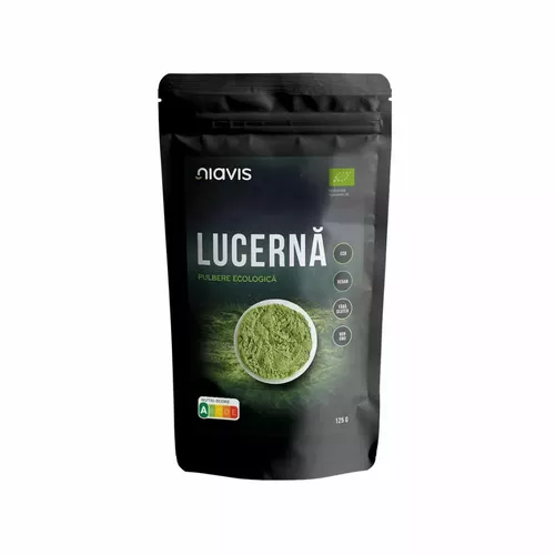 Lucerna (alfalfa) Pulbere 125g Eco| Niavis