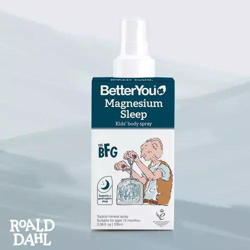 Magnesium Sleep Kids Body spray BFG, 100ml | BetterYou 100ml imagine noua marillys.ro