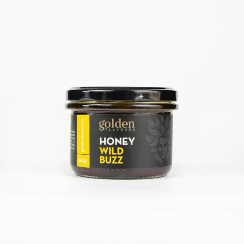 Miere de mană WILD BUZZ, 260g | Golden Flavours Golden Flavours imagine noua reduceri 2022