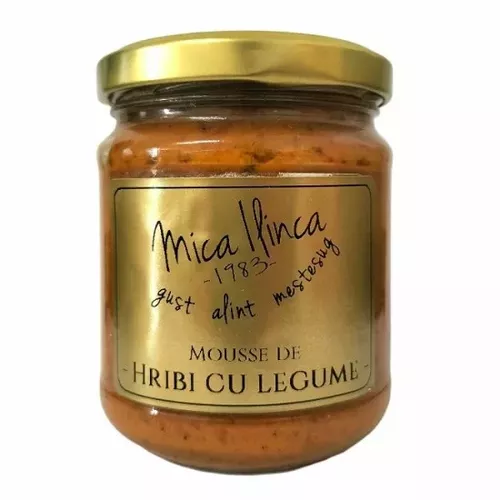 Mousse de hribi cu legume, 200g | mica ilinca