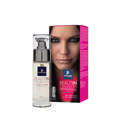 Beautin™ collagen ser pentru ten şi ochi 30ml | myelements 