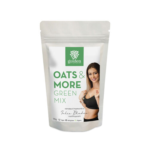 Oats & More Green Mix, 70g ECO| Golden Flavours Golden Flavours Golden Flavours imagine 2022