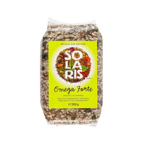 Omega Forte – Amestec de Semințe, 500g | Solaris SOLARIS