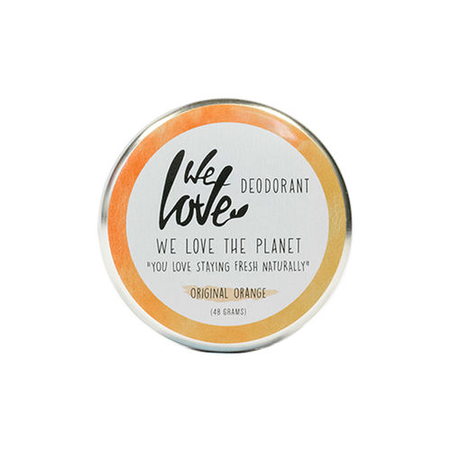 Deodorant Natural Cremă – Original Orange – Cutie Metalică, 48g | We Love The Planet viataverdeviu.ro imagine noua reduceri 2022