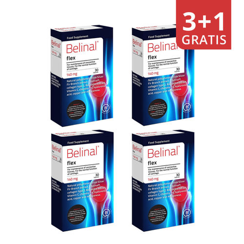 Pachet 3+1 Gratis Belinal Flex, 30 capsule | Abies Labs