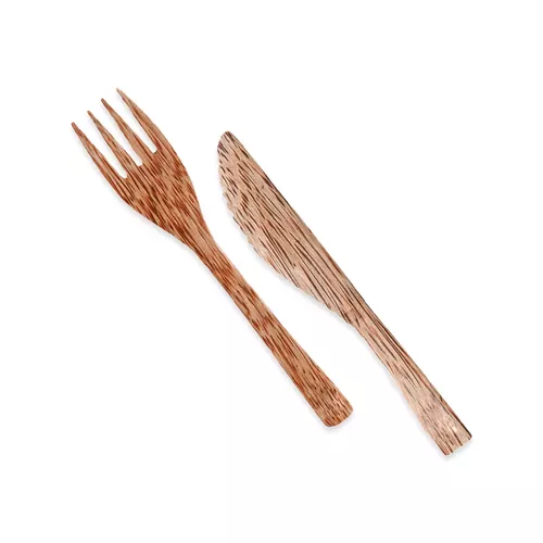 Set tacâmuri din lemn de cocos | golden flavours