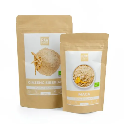Pachet Revigorare și Energizare - Provocare August - Recomandat Iulia Bledea (Maca și Ginseng)