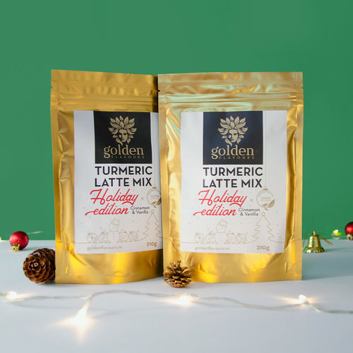 Pachet 2 x turmeric latte mix holiday edition, 210g