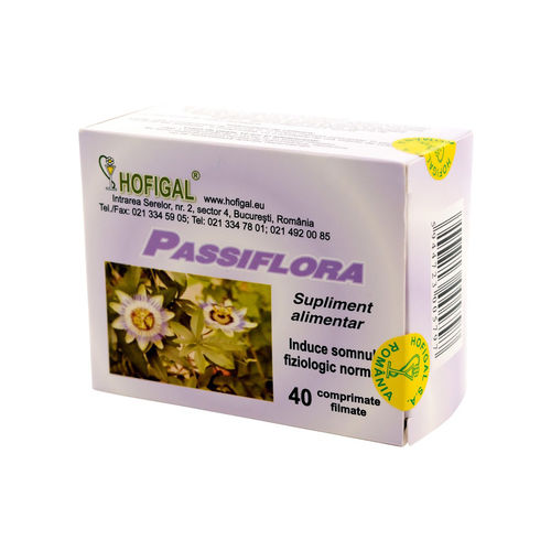 Passiflora, 40 comprimate | Hofigal Hofigal Comprimate şi Capsule