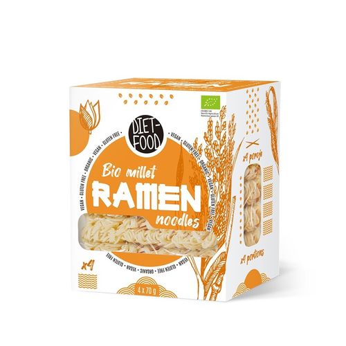 Paste Ramen Bio 100% Mei, 280g | Diet-Food Diet-Food imagine noua