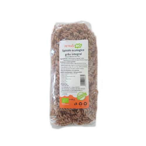 Spirale grâu integral 400g | petras bio