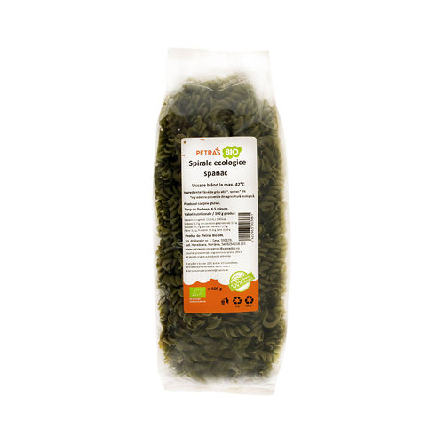 Spirale cu spanac 400g | petras bio