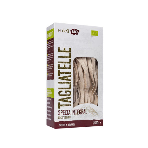 Tagliatelle ecologice spelta integral 250g | Petras Bio