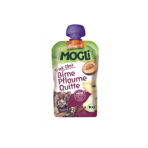 Piure eco/bio de prune, gutui şi pere 100g | mogli