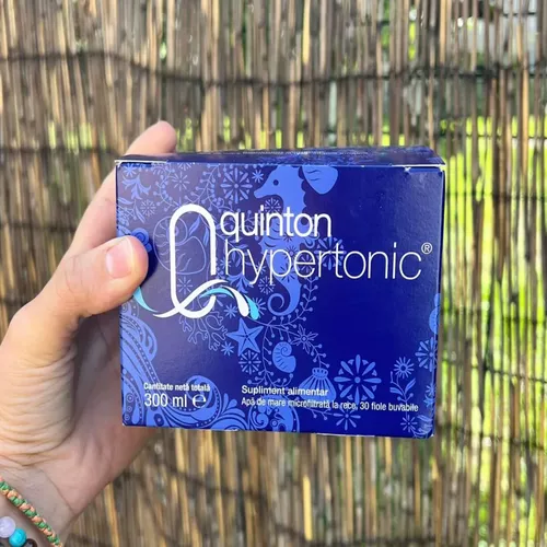 Plasma Quinton Hypertonic - Supliment mineralizant 30 fiole x 10ml | Laboratories Quinton