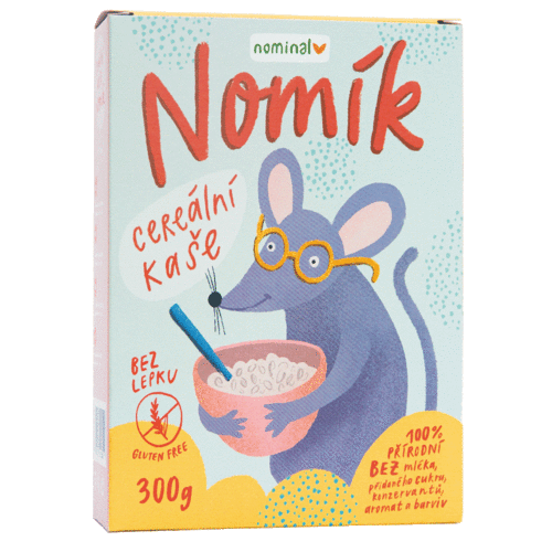Porridge Nomik 300 g, fara gluten | Nominal Nominal Fulgi şi musli