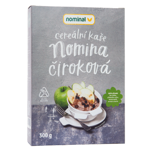 Porridge Nomina Sorg 300 g, fara gluten | Nominal Nominal imagine noua reduceri 2022