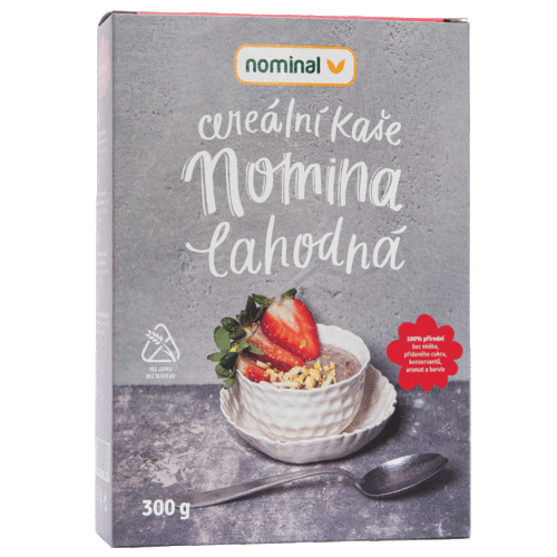 Porridge Nomina Tasty 300 g, fara gluten | Nominal Nominal imagine noua reduceri 2022