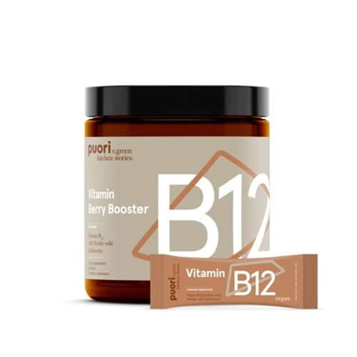 Puori B12 – Vitamina B12 – vegan – afine sălbatice – 20 sachets | Puori Pret Mic Puori imagine noua