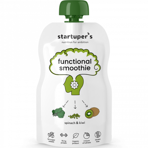 Smoothie Eco Cu Spanac Si Kiwi, 200g | Startuper’s Startuper's Startuper's