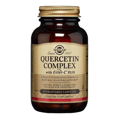 Quercetin Complex (Quercetina) cu Ester-C, 50 capsule | Solgar (Quercetina) Comprimate şi Capsule