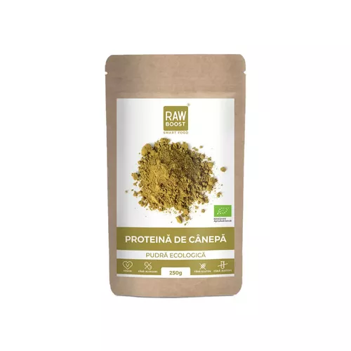 Proteina De Canepa Eco, 250g | Rawboost