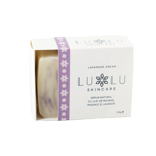 Săpun Lavender Dream, 100g | LULU Skincare Lulu Skincare imagine noua marillys.ro