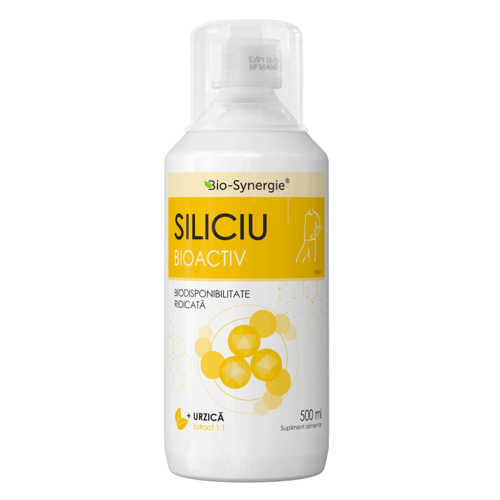 Siliciu bioactiv, 500 ml | Bio-Synergie Activ 500 imagine noua marillys.ro