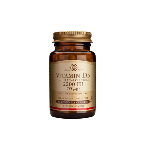 Vitamina D3 2200IU 50 capsule | Solgar Solgar imagine noua