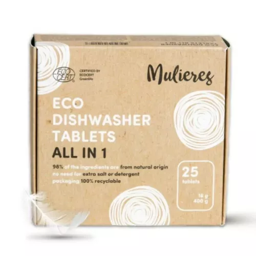 Tablete ecologice pentru mașina de spălat vase, 25 buc. | Mulieres Pret Mic Mulieres imagine noua