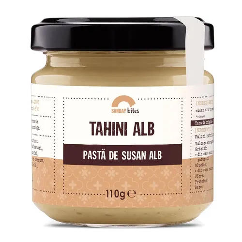 Tahini Alb – Pasta De Susan Alb, 100% Naturala | Sunday Bites