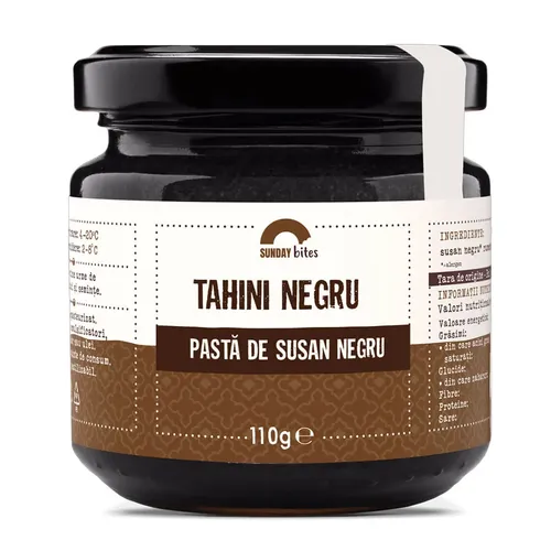 Tahini Negru – Pasta De Susan Negru, 100% Naturala | Sunday Bites